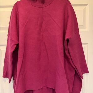 Mint Julep Boutique Pink Turtleneck Sweater